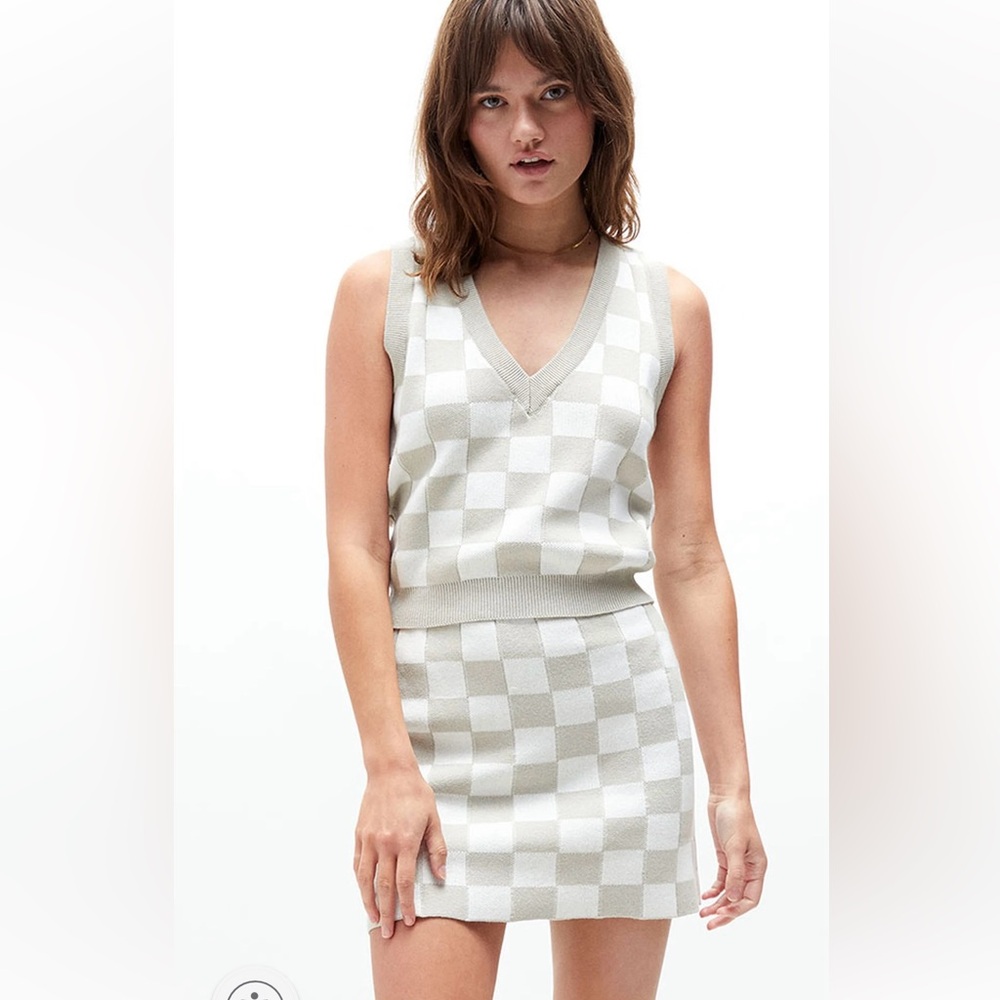 Charlie Holiday AVALON CHECKERED SET NWT